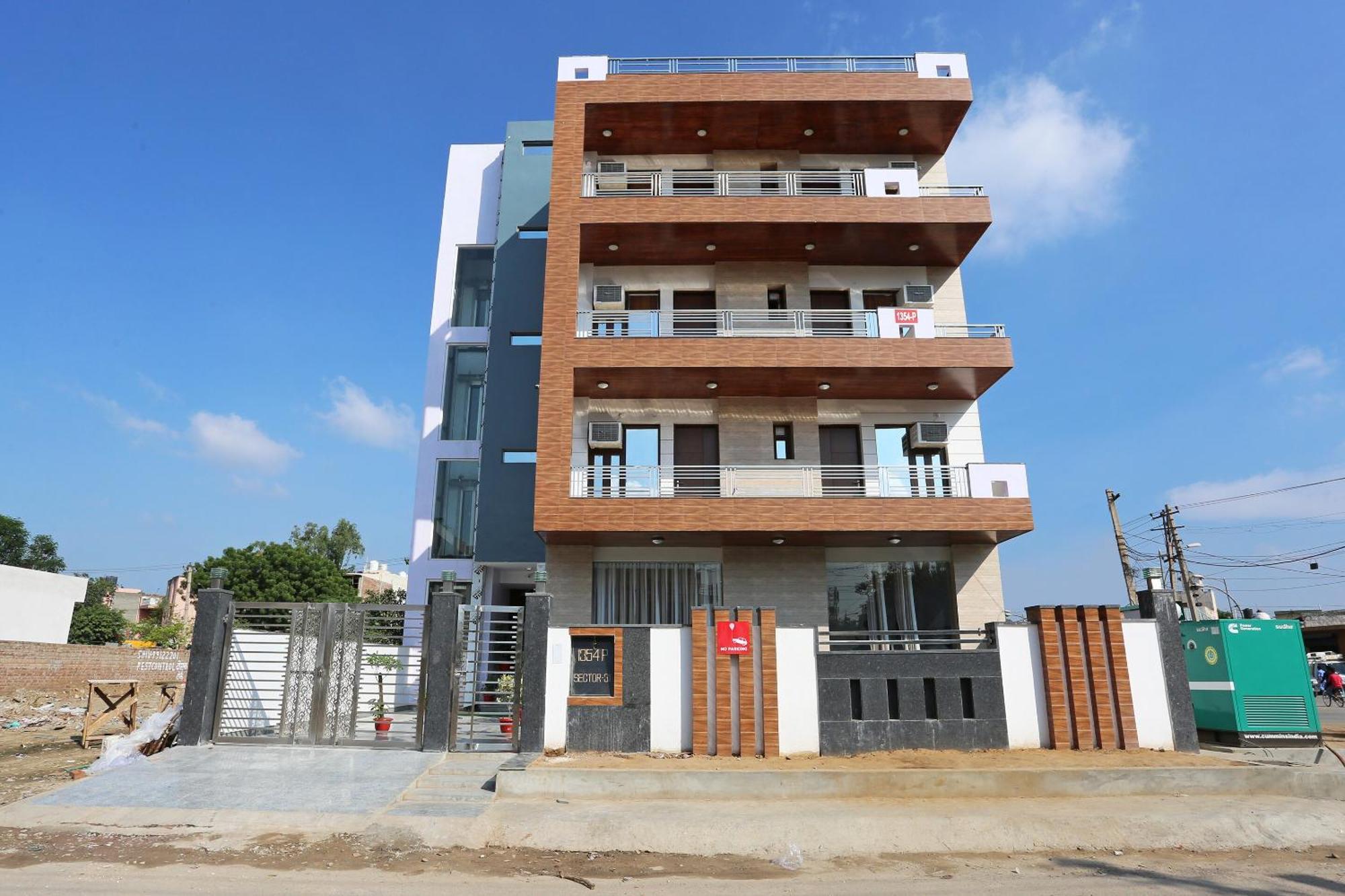 Hotel O Green Residency Near Appu Ghar Gurgaon Eksteriør bilde